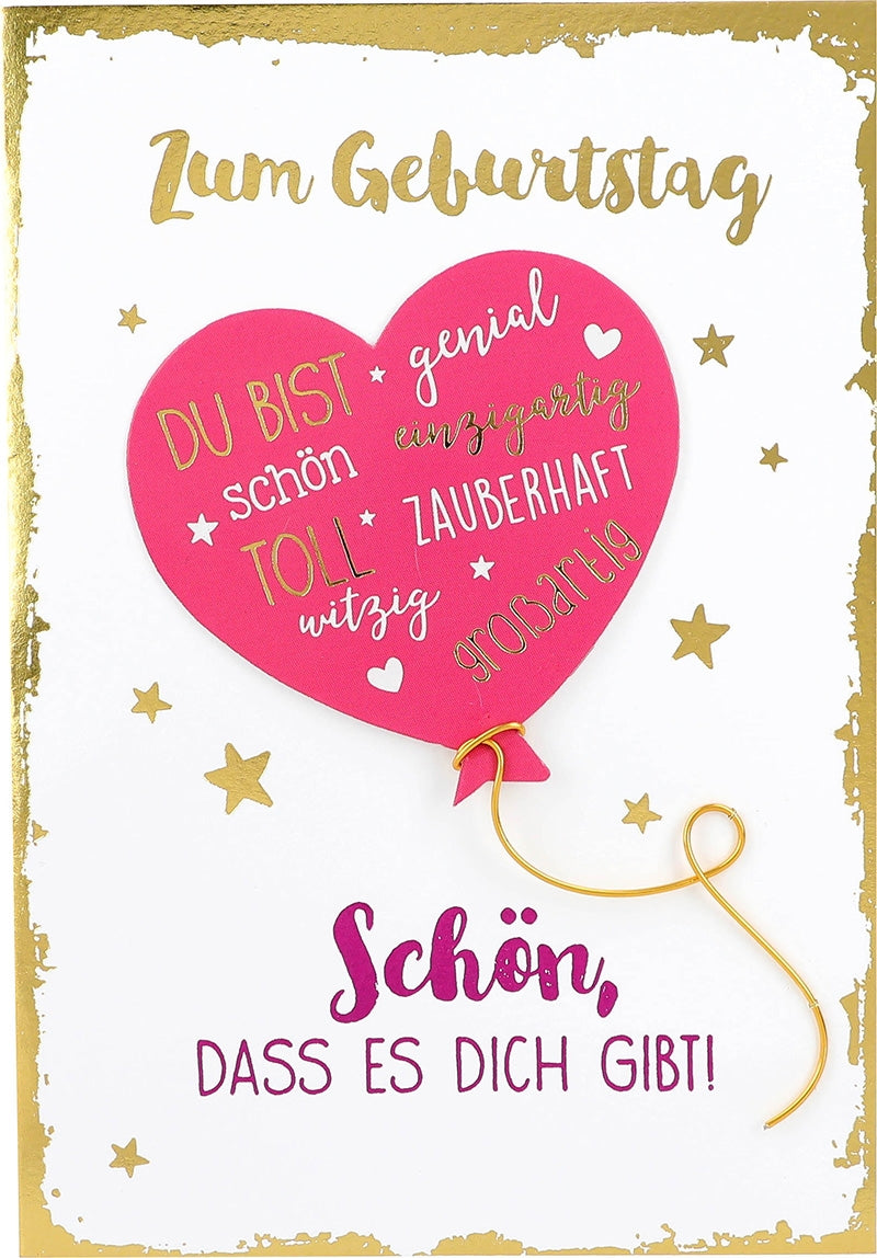 Zum Geburtstag Schön, dass es dich gibt! Depesche