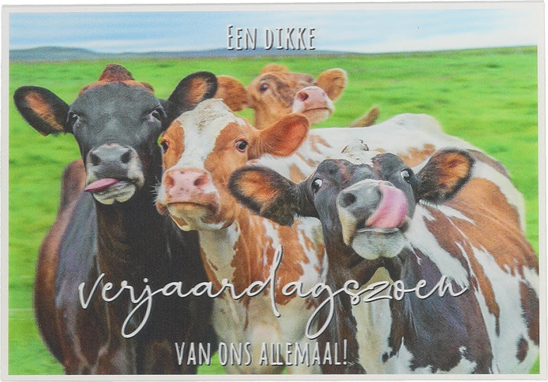 Een dikke verjaardagszoen van ons... Depesche