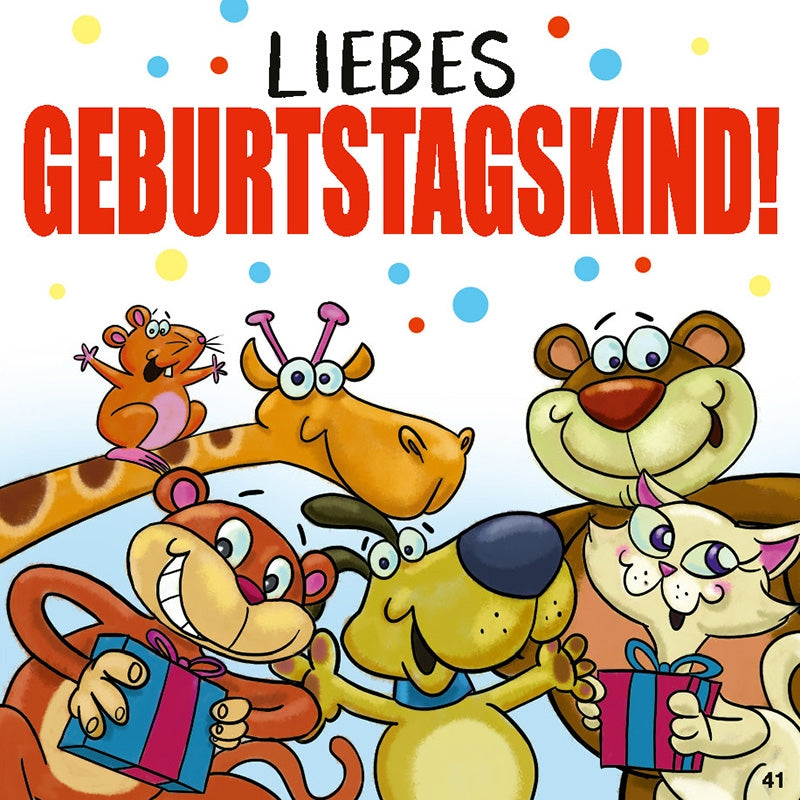 Liebes Geburtstagskind! Depesche