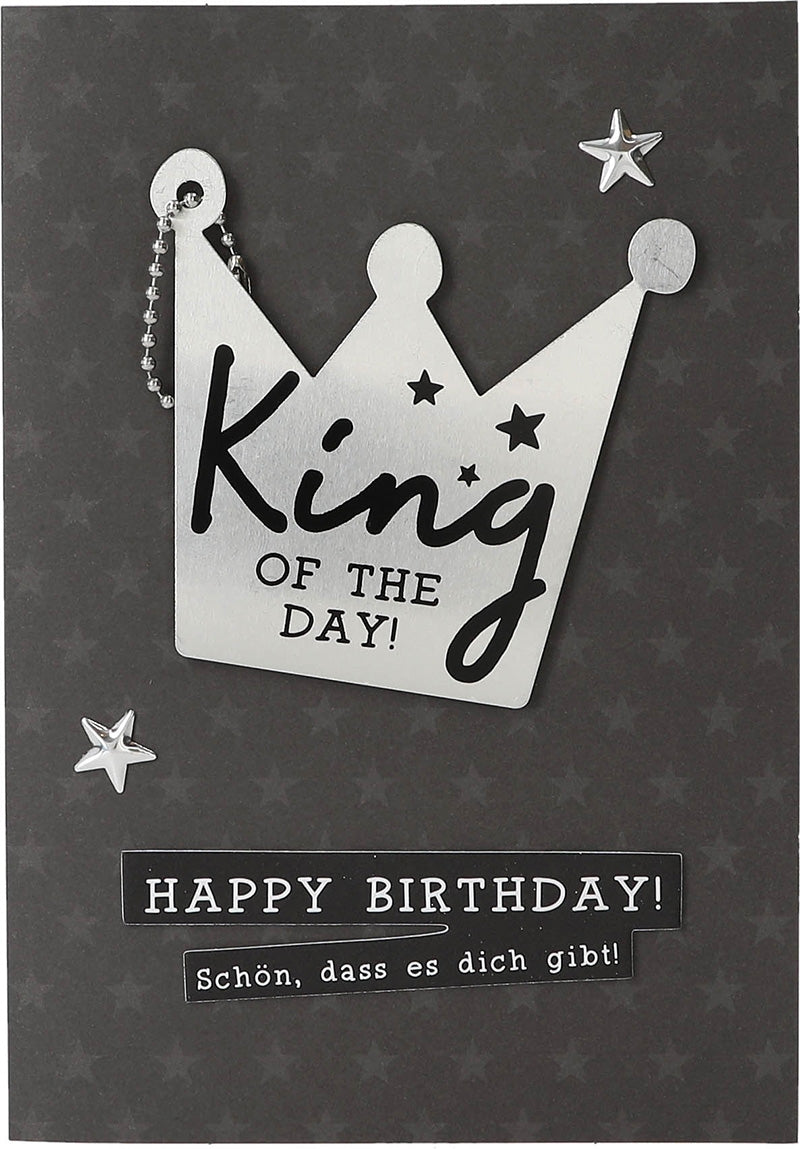 King of the day! Happy Birthday!... Depesche