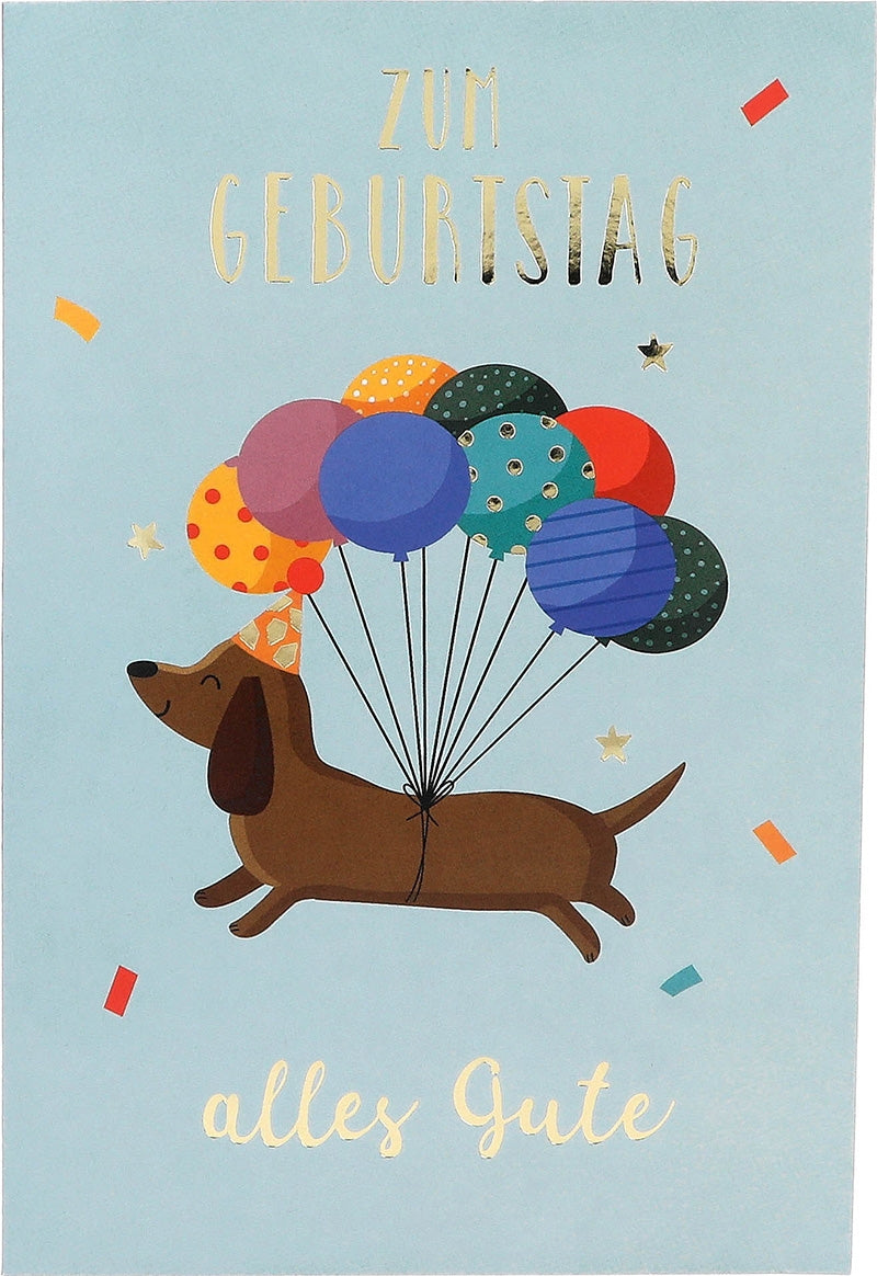 Zum Geburtstag alles Gute Depesche