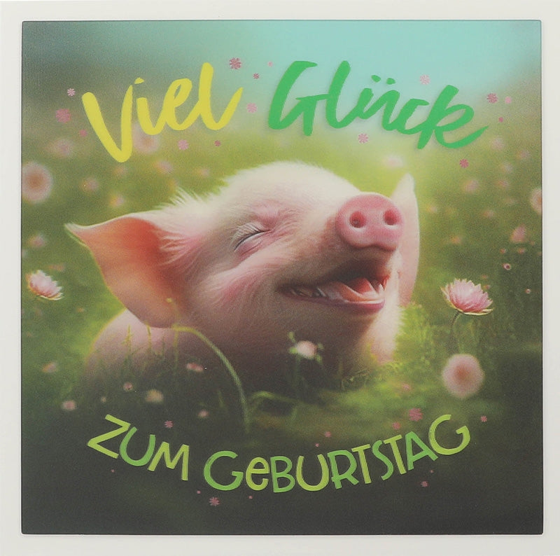 Viel Glück zum Geburtstag Depesche
