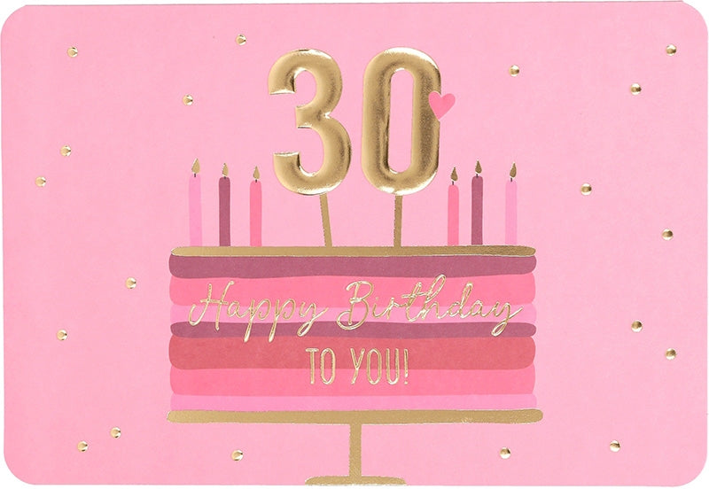 30 Happy Birthday to you! Depesche