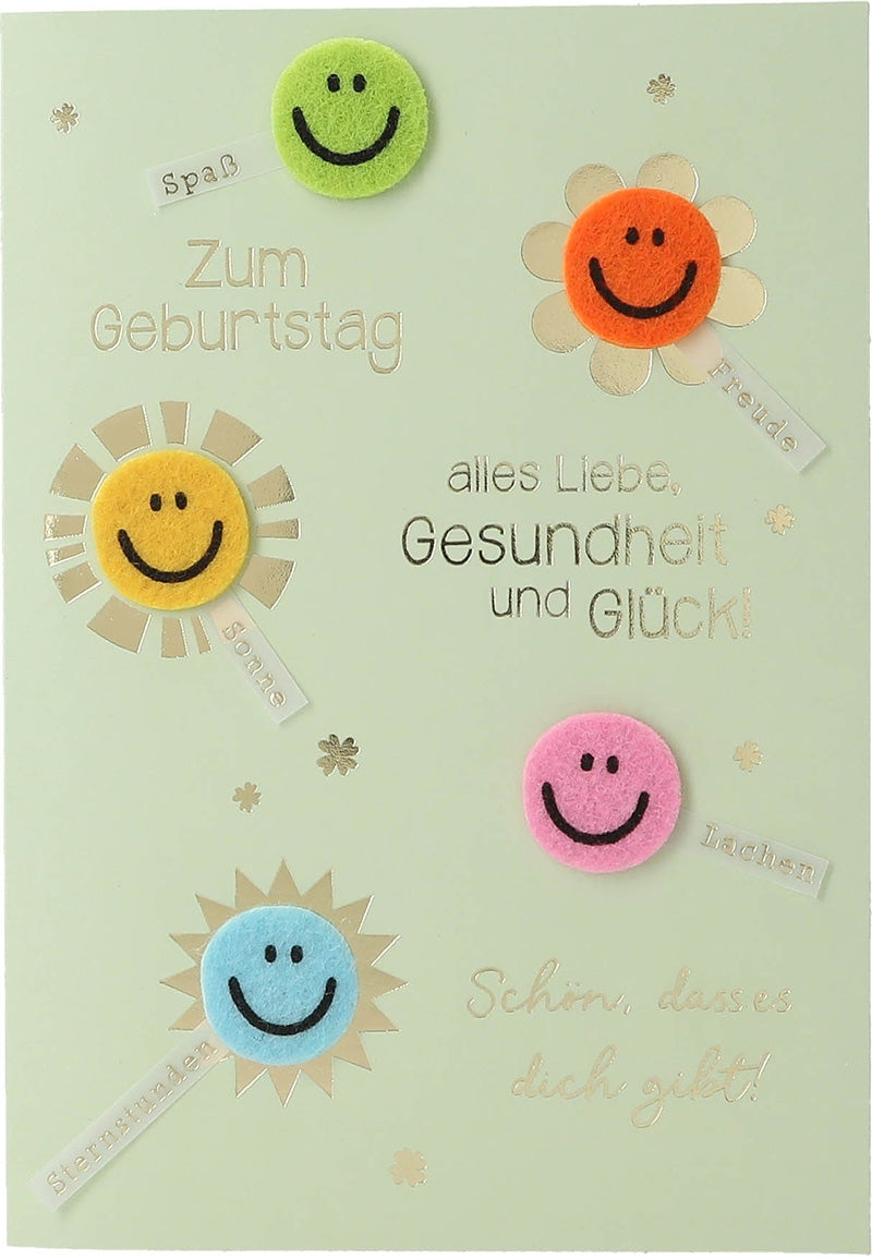 Zum Geburtstag alles Liebe, Gesundheit.. Depesche