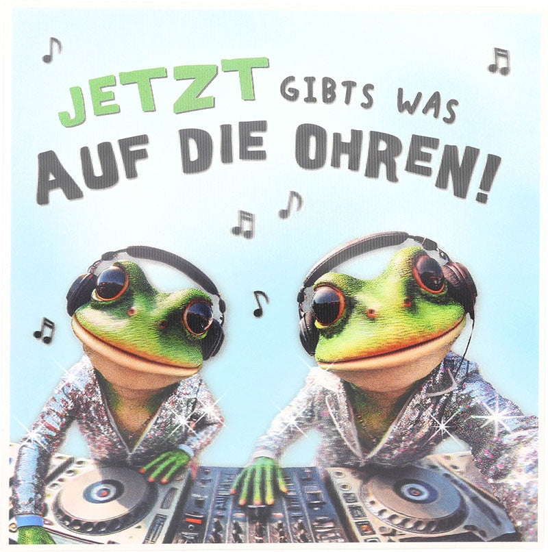 Jetzt gibts was auf die Ohren! Depesche