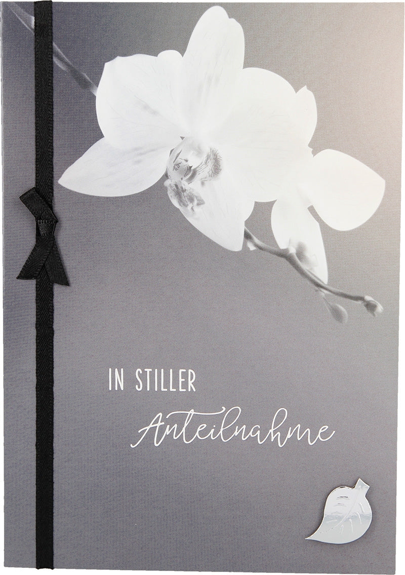 In stiller Anteilname Depesche