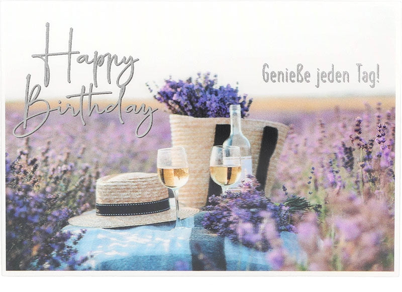 Happy Birthday Genieße jeden Tag! Depesche