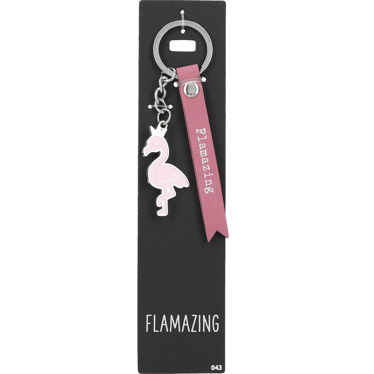 Flamazing Roze Sleutelhanger - Stijlvol Accessoire