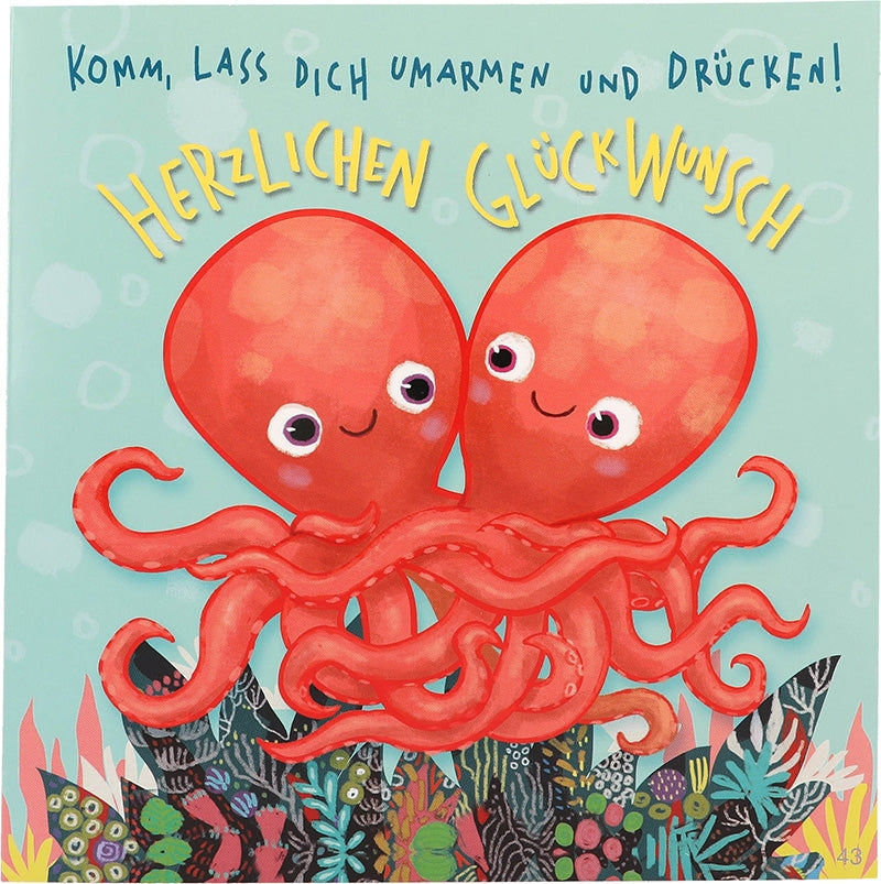 Komm, lass dich umarmen und ... Depesche