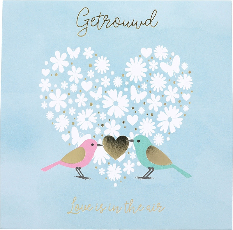 Getrouwd Love is in the air