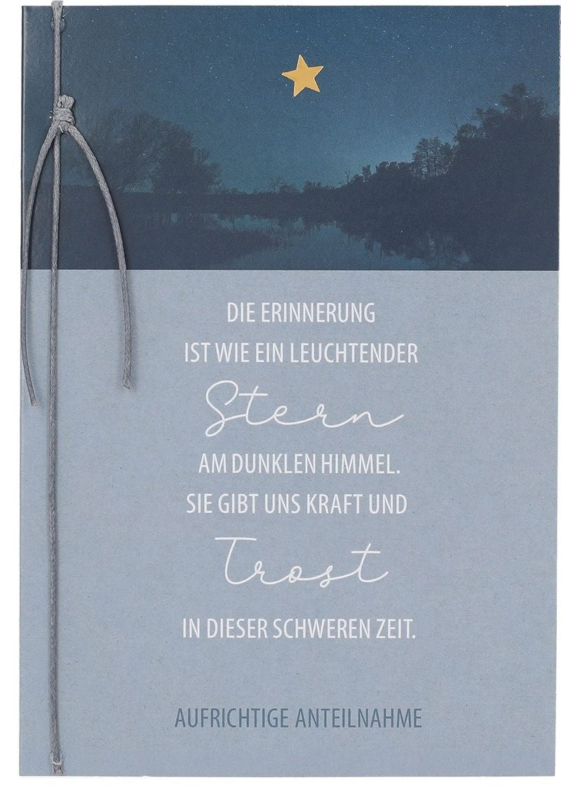 Die Erinnerung ist wie ein leuchtender.. Depesche