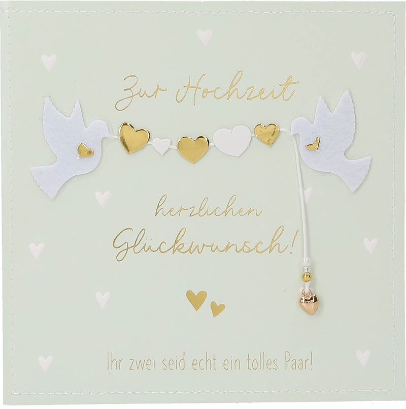 Zur Hochzeit herzlichen Glückwunsch!... Depesche