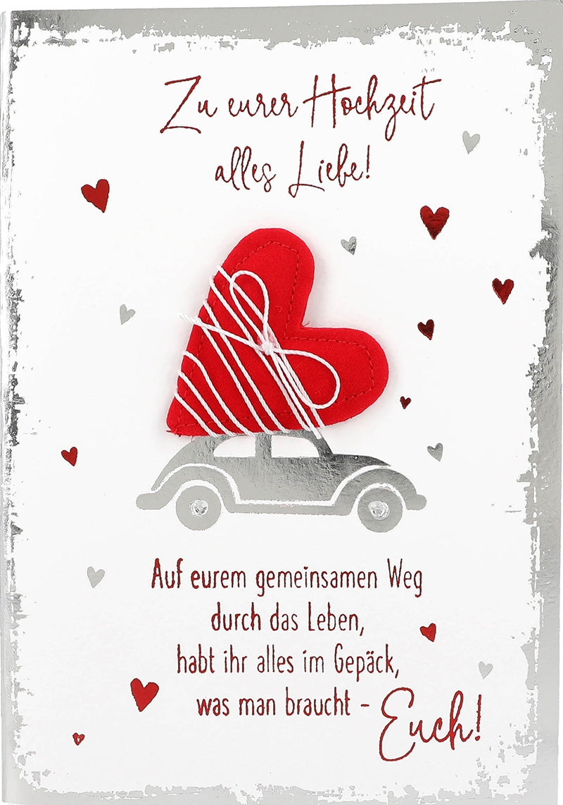 Zu eurer Hochzeit alles Liebe! Auf... Depesche