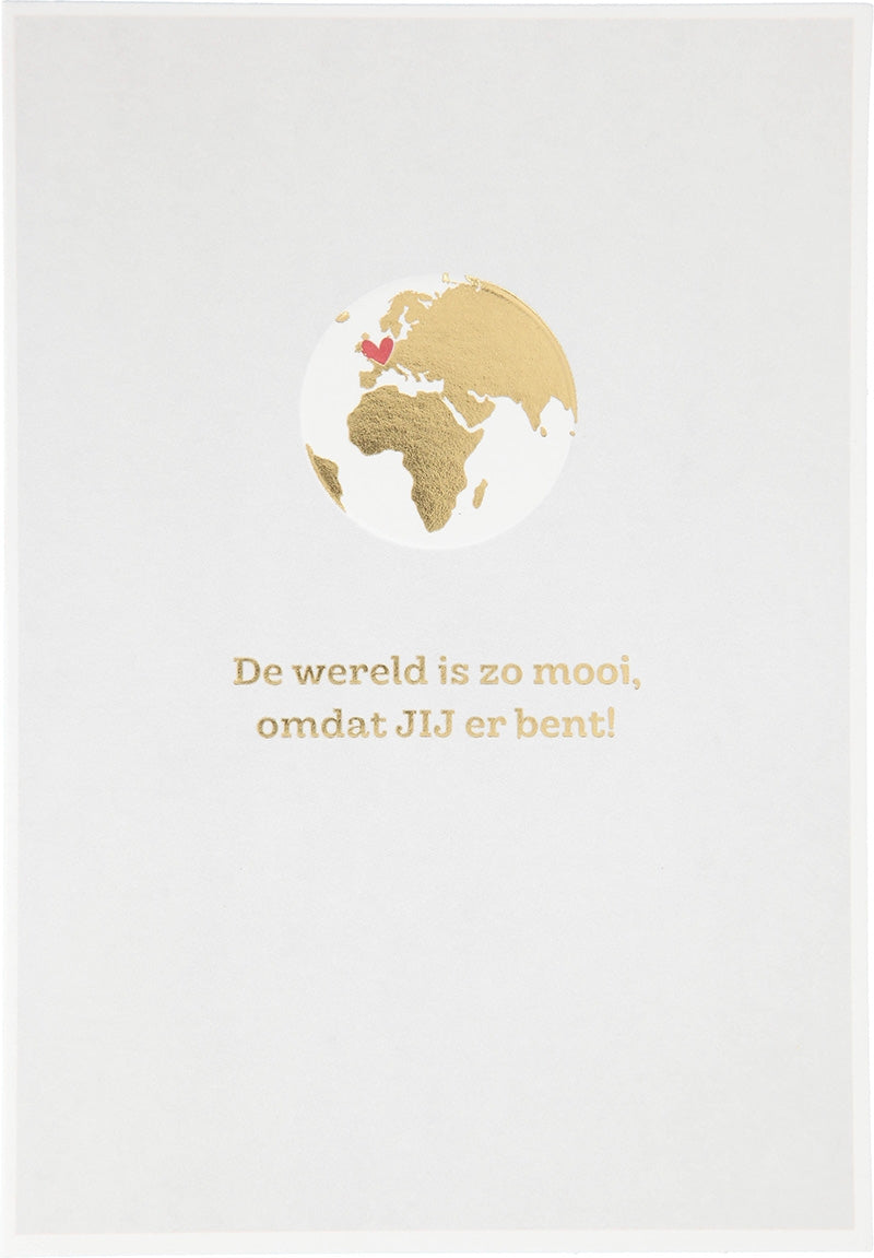 De wereld is zo mooi, imdat JIJ er bent! Depesche