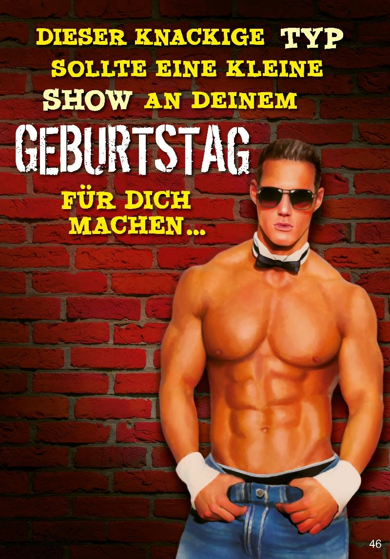 Dieser knackige Typ sollte eine kleine.. Depesche