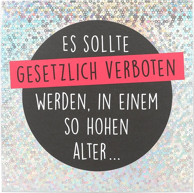 Es sollte gesetzlich verboten werden... Depesche