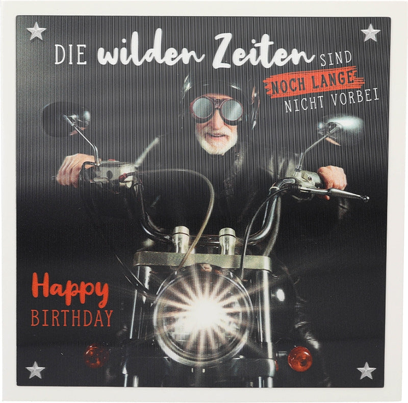 Die wilden Zeiten sind noch lange nicht. Depesche