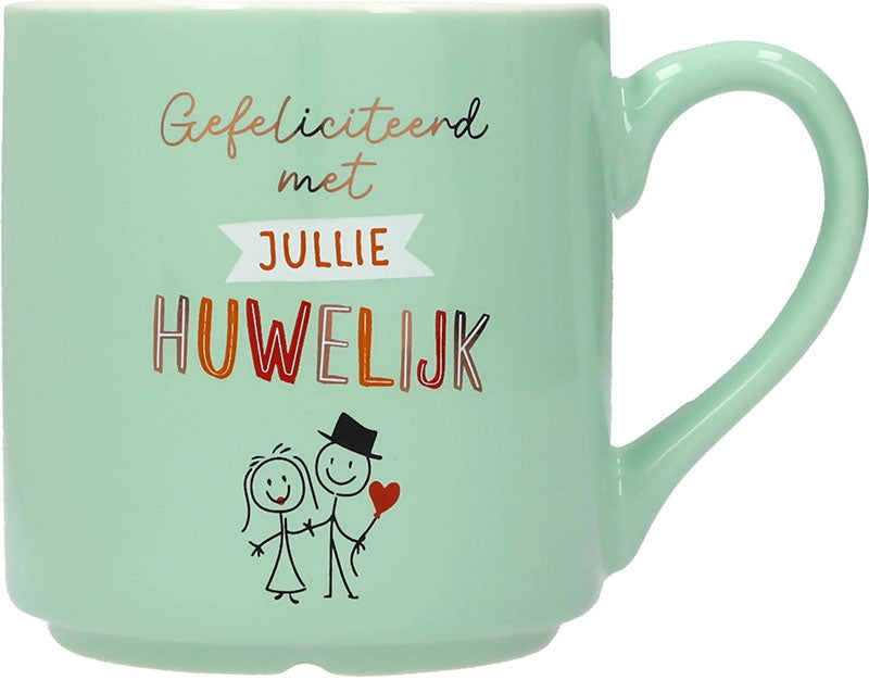 Gefeliciteerd met jullie huwelijk