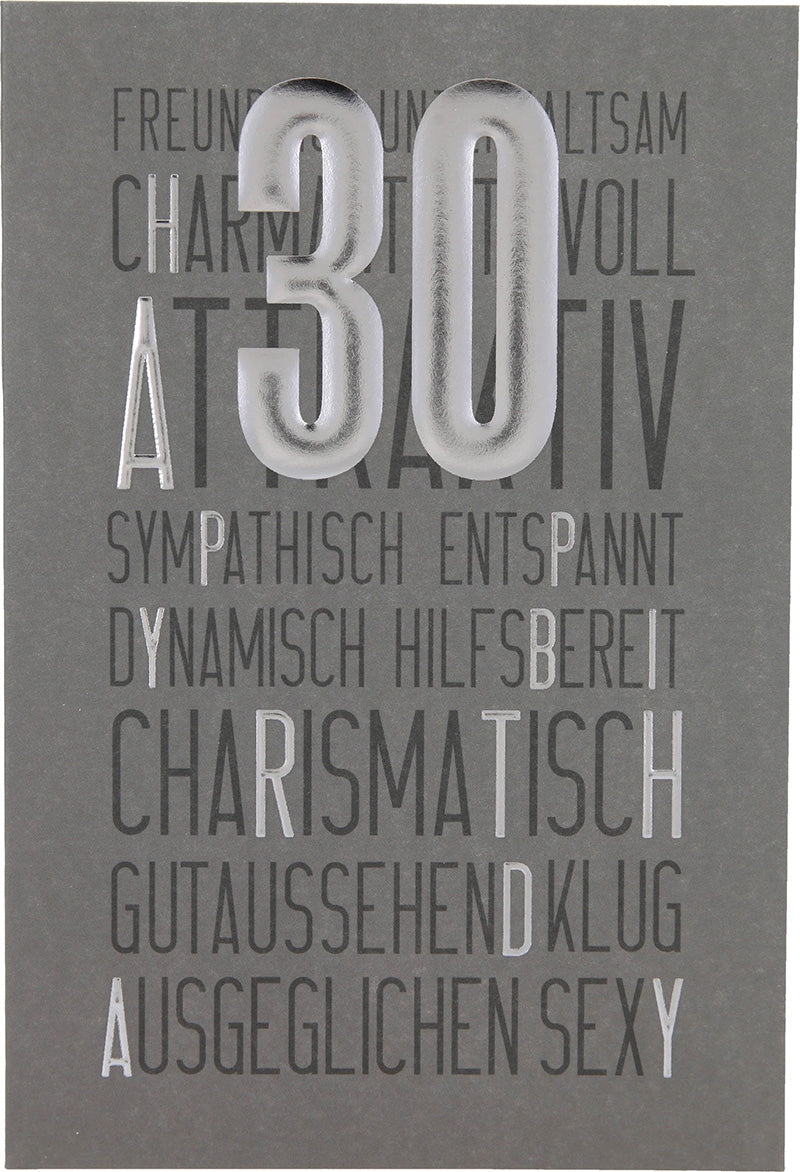 30 Sympathisch, entspannt - grau... Depesche