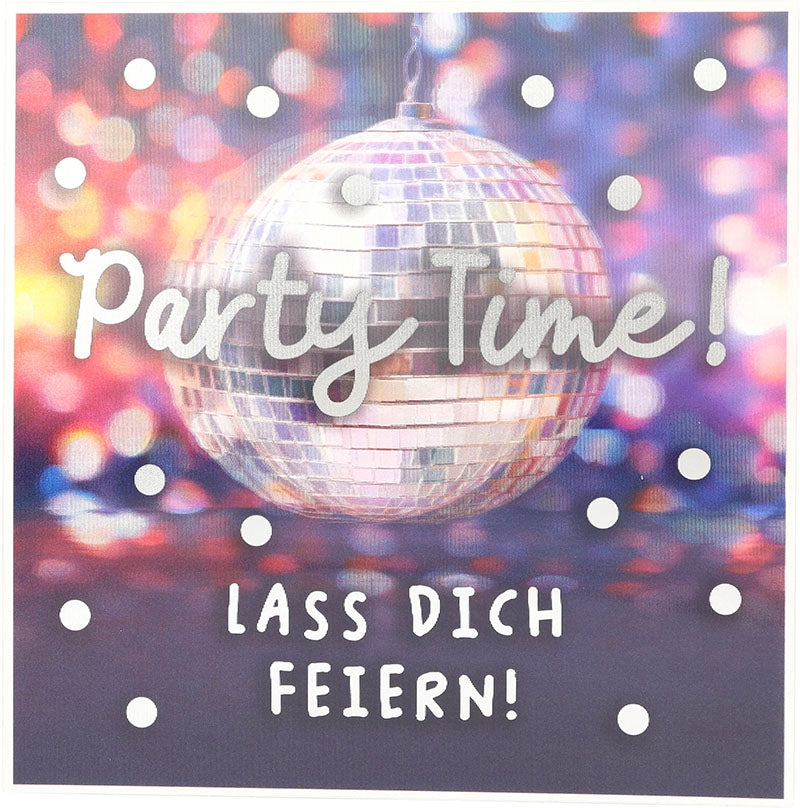 Party Time! Lass dich feiern! Depesche