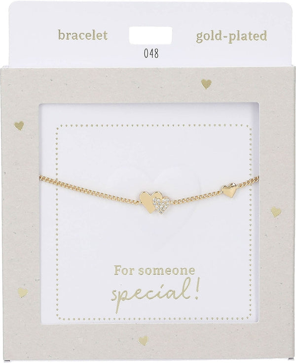 2 Hearts - gold