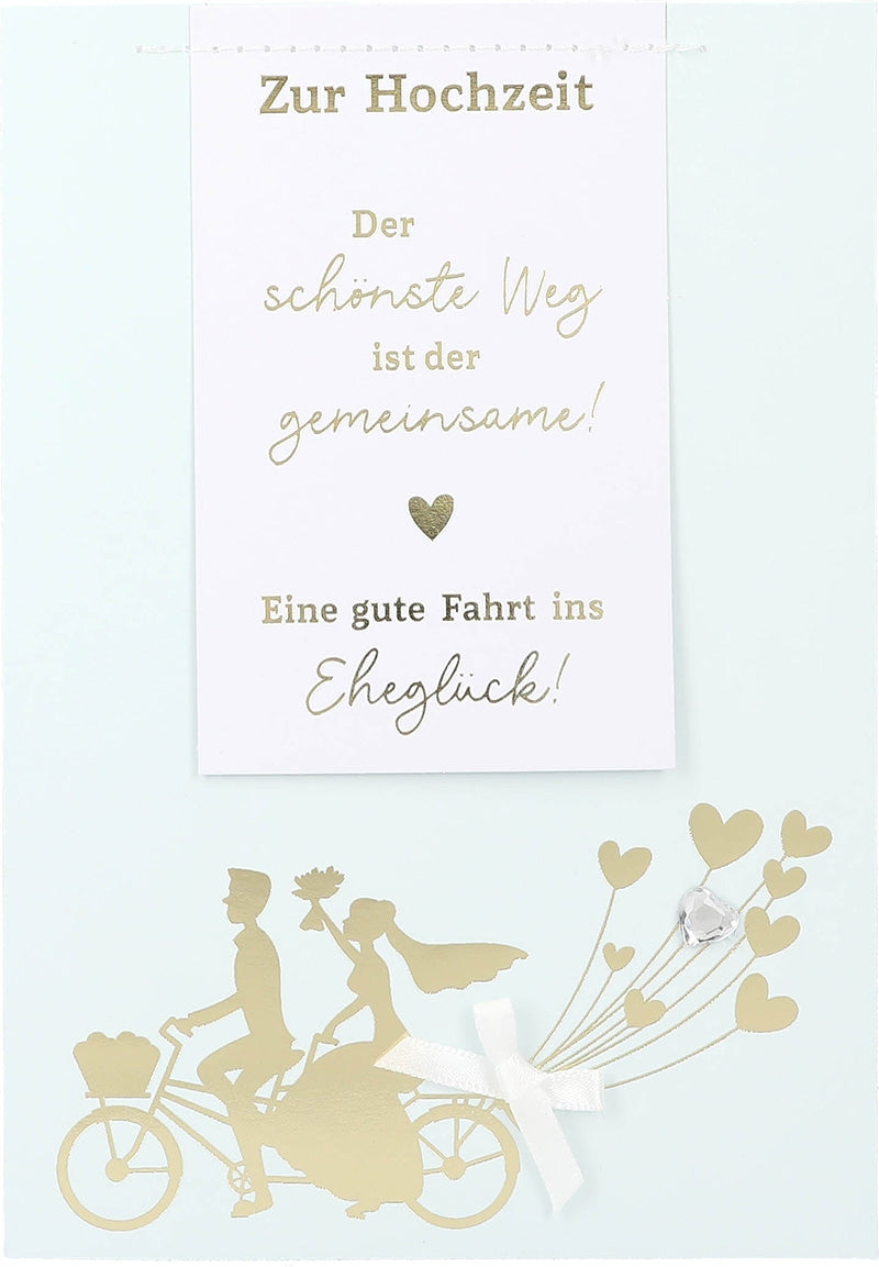 Zur Hochzeit Der schönste Weg ist der... Depesche