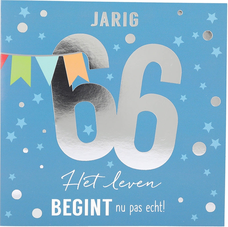 65 Jarig Het leven begint nu pas echt! Depesche