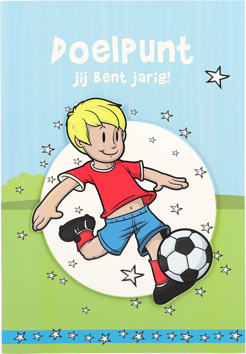 Doelpunt jej bent jarig! Depesche