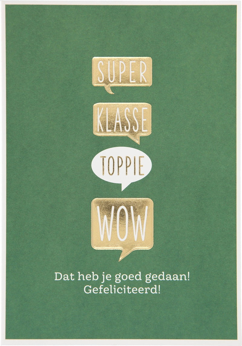 Super Klasse Toppie Wow Dat heb je... Depesche