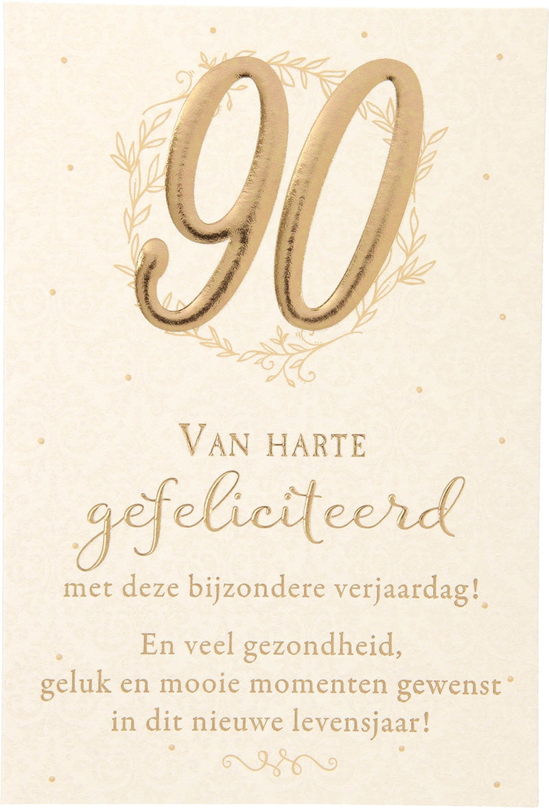 90 Van harte gefeliciteerd met deze... Depesche