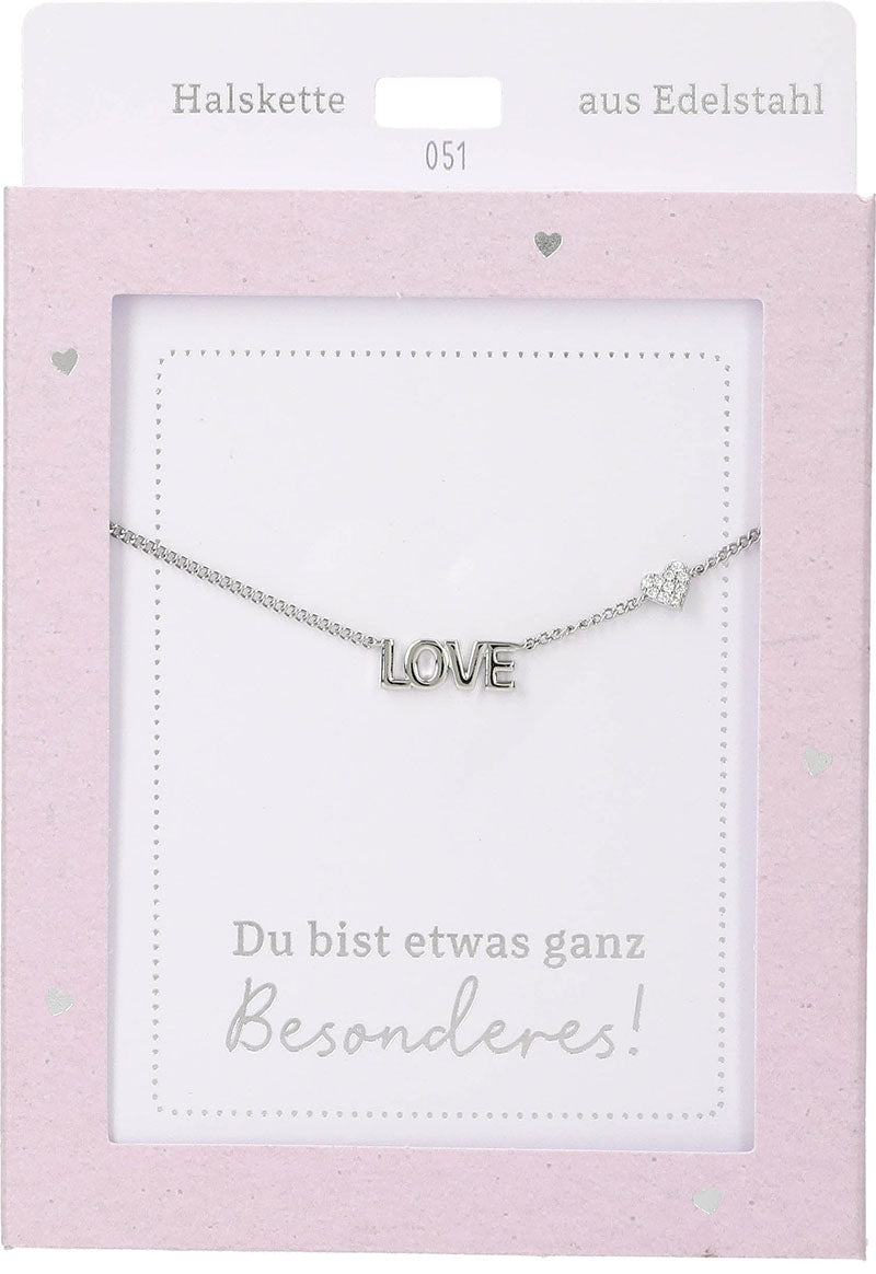 LOVE Silber Depesche