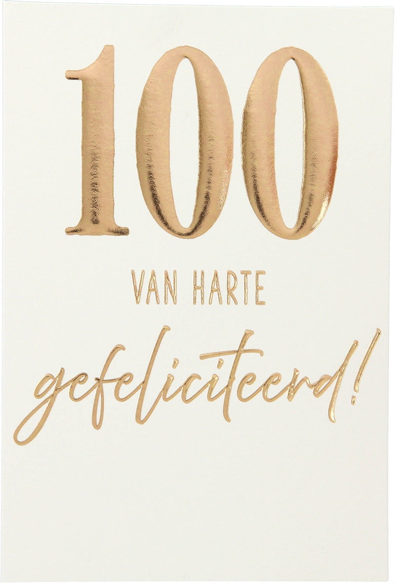 100 Van harte gefeliciteerd! Depesche