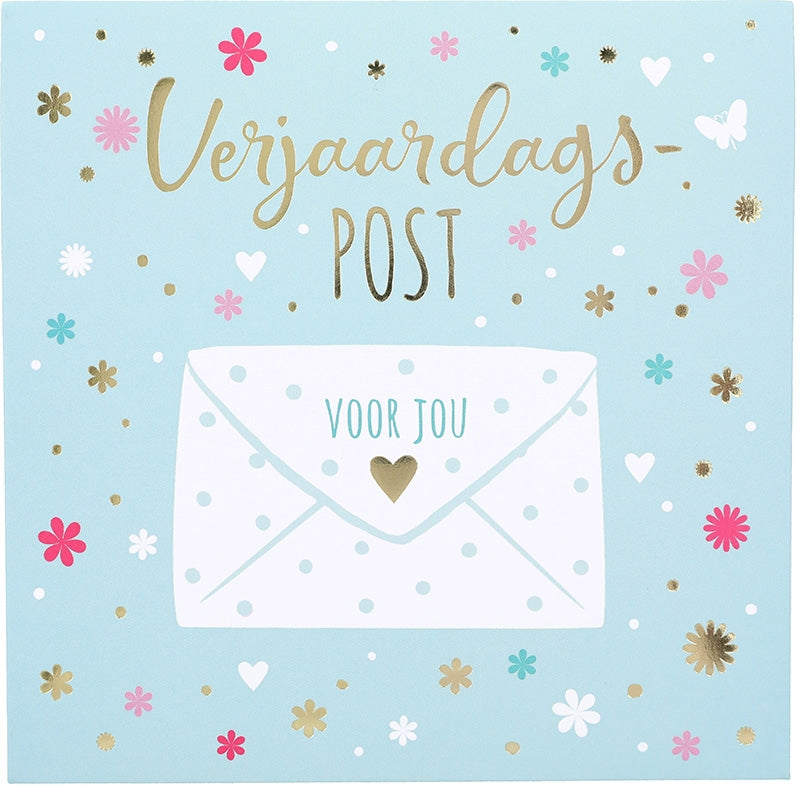 Verjaardags-POST voor jou