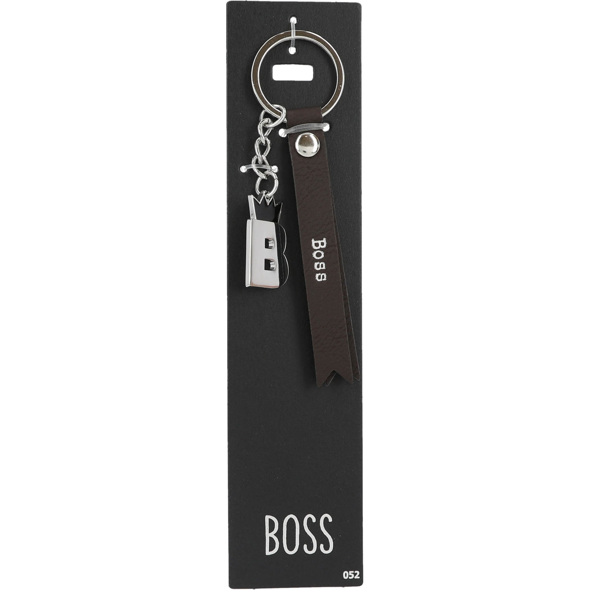 Petrolkleurige Lady Boss Sleutelhanger