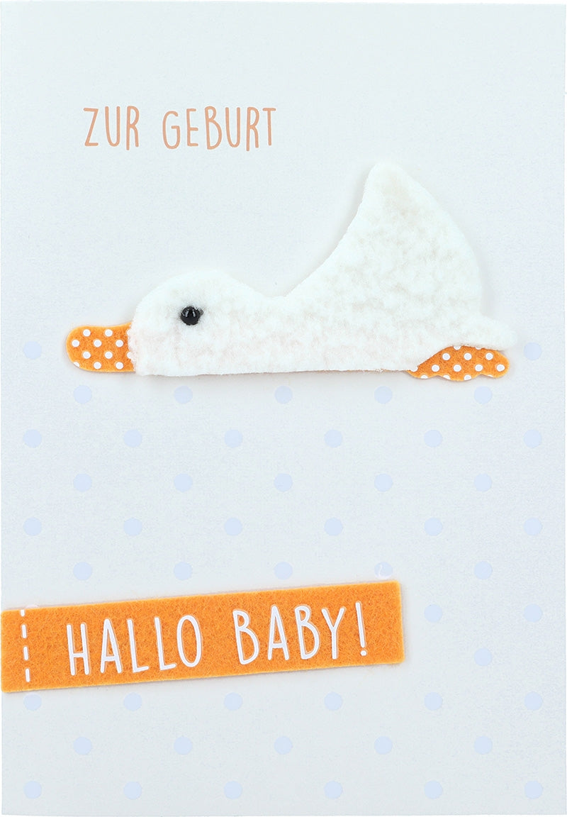 Zur Geburt Hallo Baby! Depesche