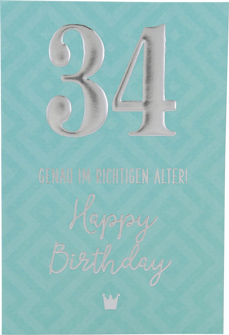 34 Genau im richtigen Alter! Happy... Depesche