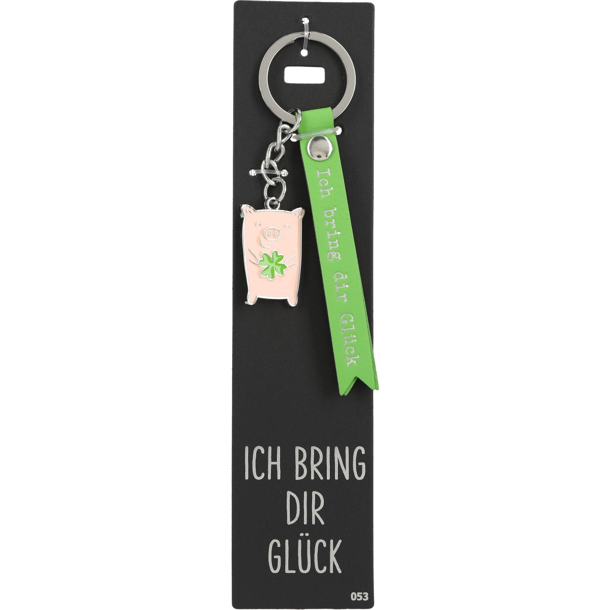 Gelukssleutelhanger met Hartgravure - Depesche