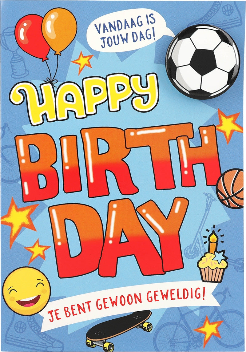 Happy Birthday Jij bent gewoon... Depesche