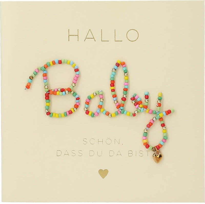 Hallo Baby Schön, dass du da bist Depesche