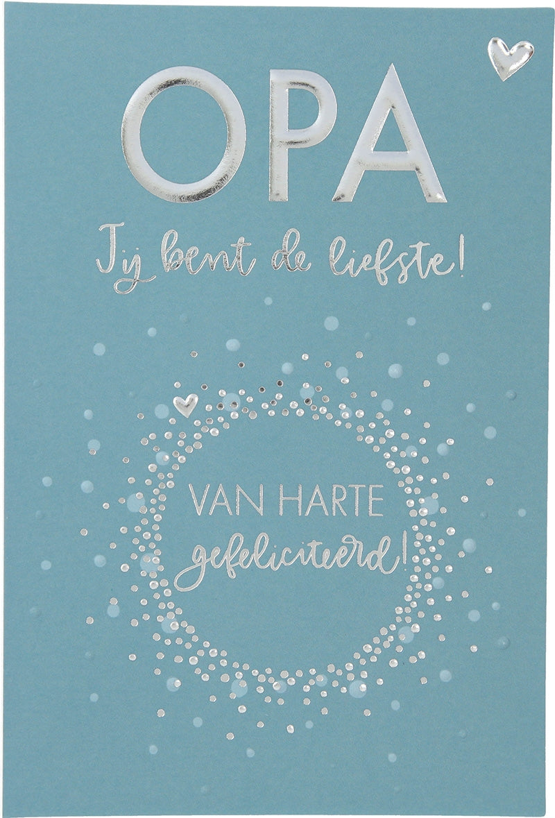 OPA Jij bent de liefste! Van harte... Depesche