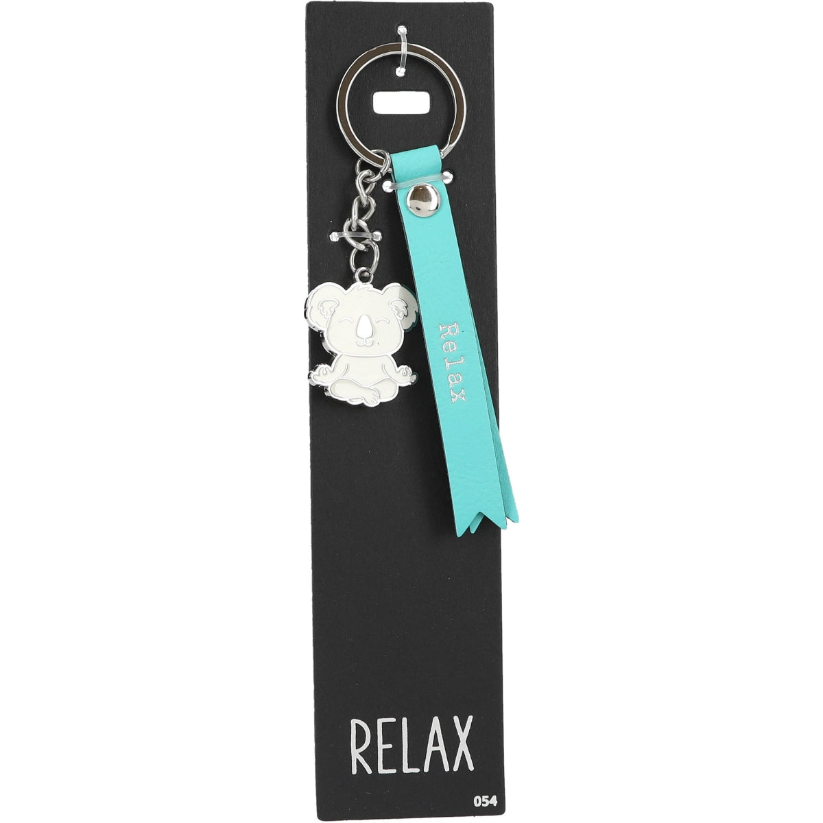 Turquoise Sleutelhanger 'Do not forget me!' van TOPModel