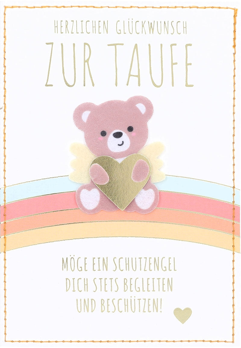 Herzlichen Glückwunsch zur Taufe... Depesche