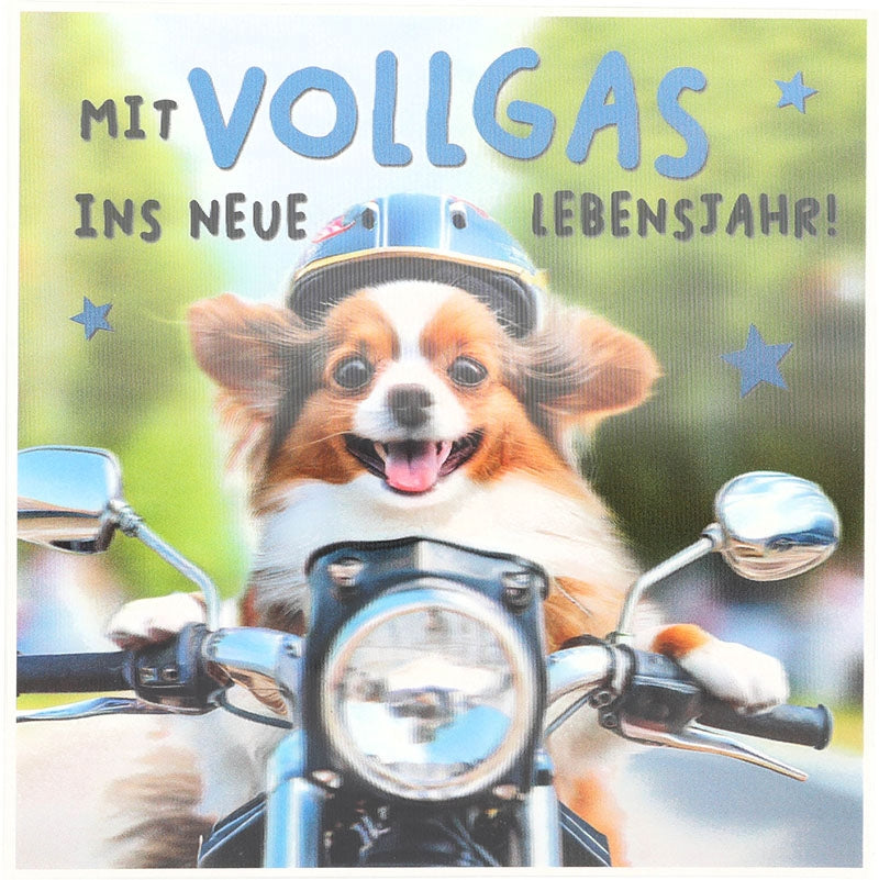 Mit Vollgas ins neue Lebensjahr! Depesche