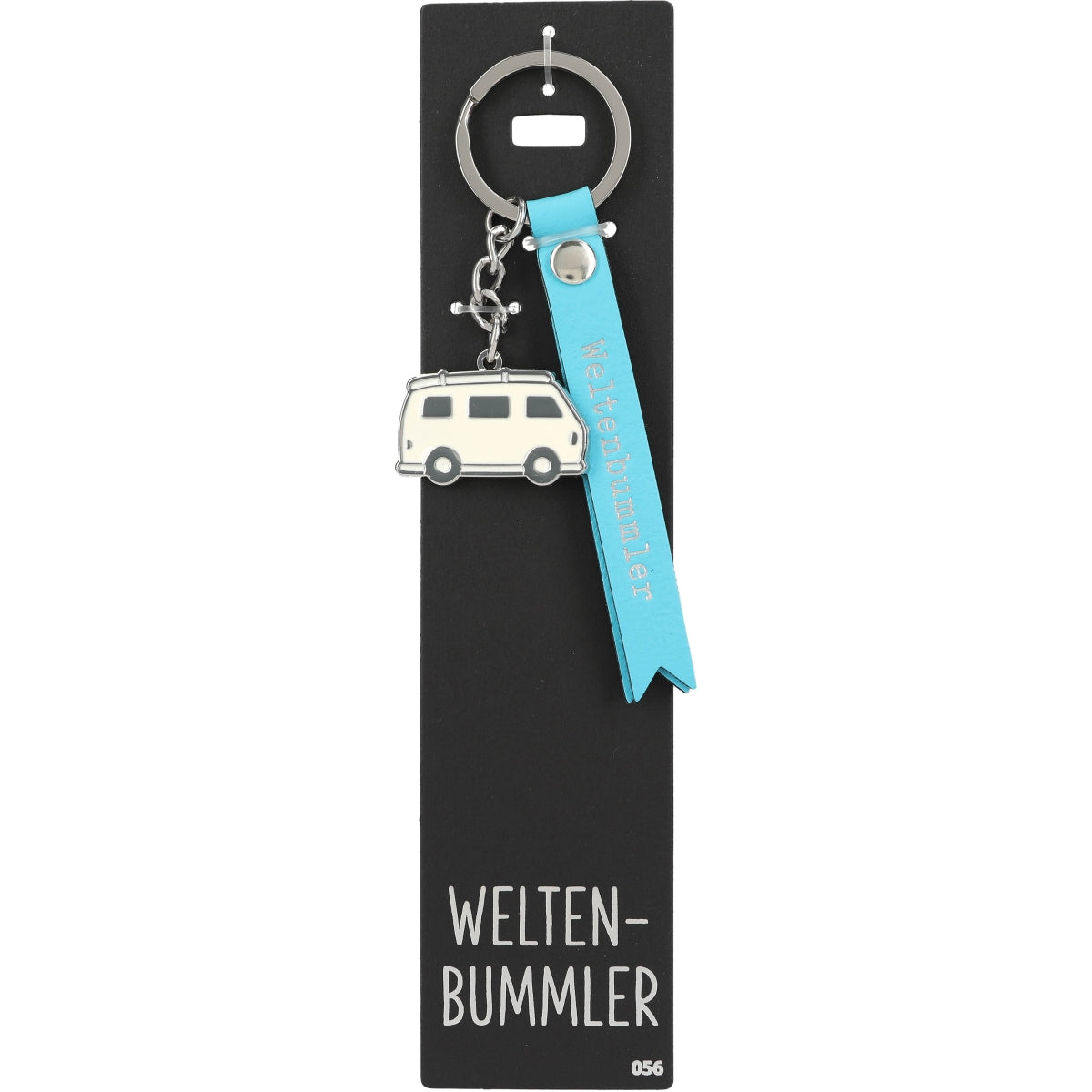 Multicolor Sleutelhanger met Hartdecoratie