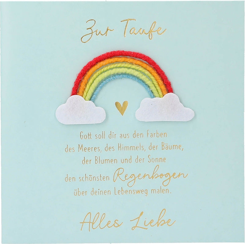 Zur Taufe Gott soll dir aus den Farben.. Depesche