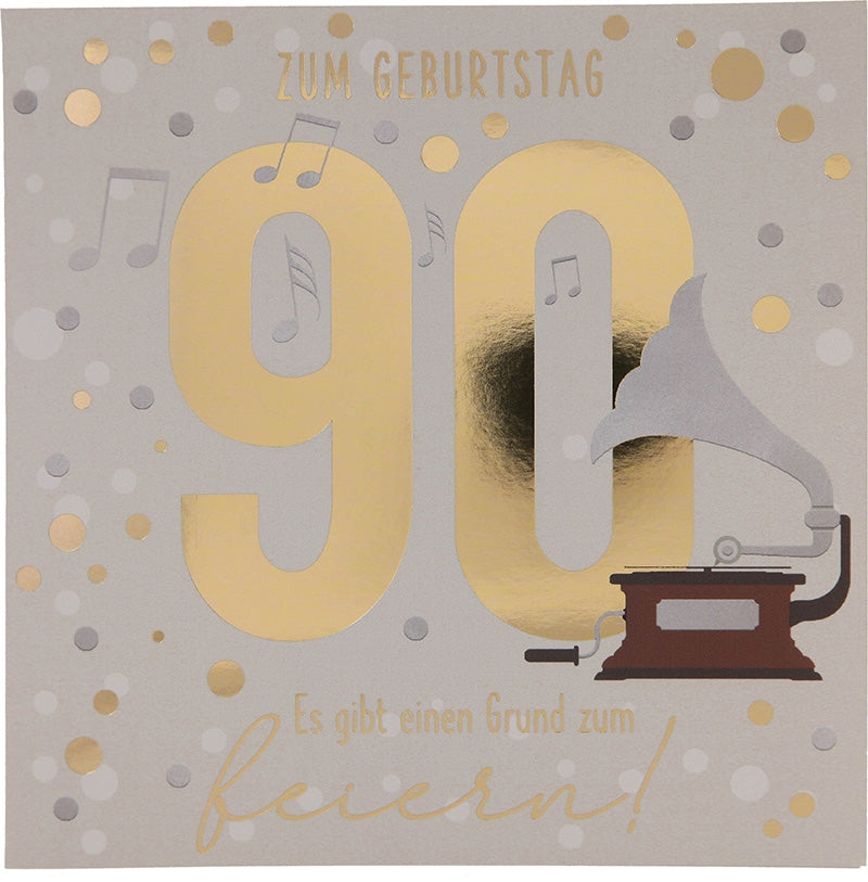 Zum Geburtstag 90 Es gibt einen Grund... Depesche
