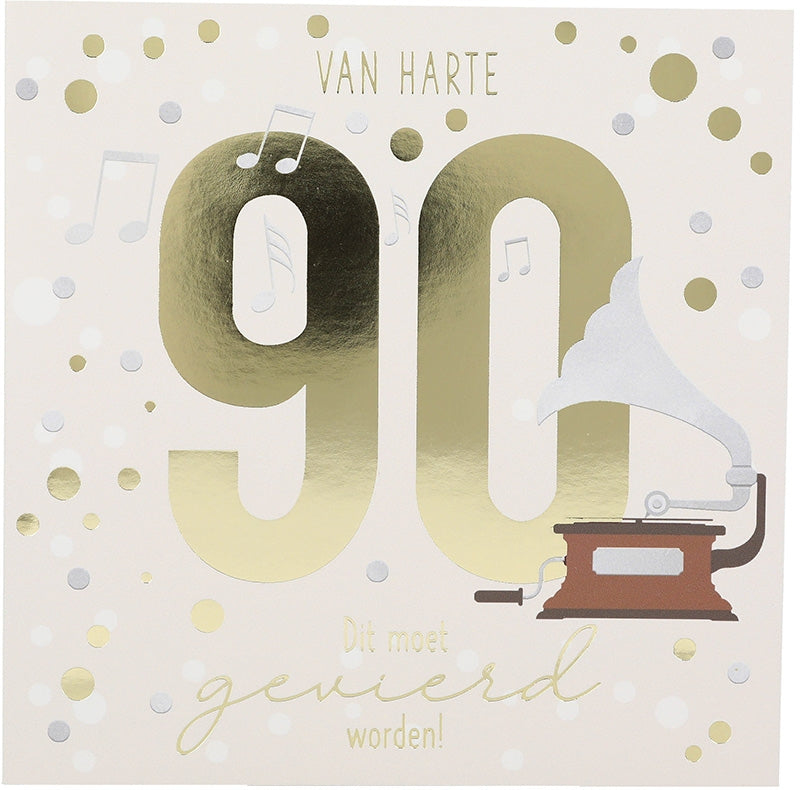 90 Van harte Dit moet gevierd worden! Depesche