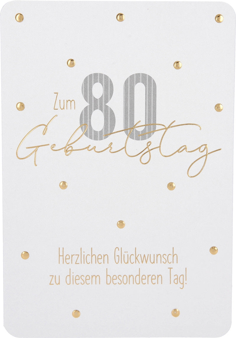 Zum 80 Geburtstag Herzlichen... Depesche