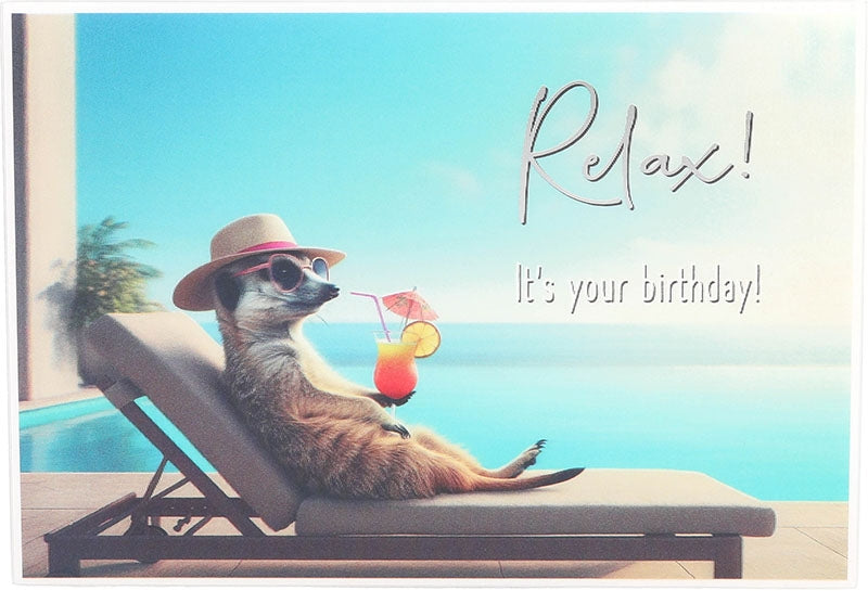 Relax! It's your birthday! Depesche
