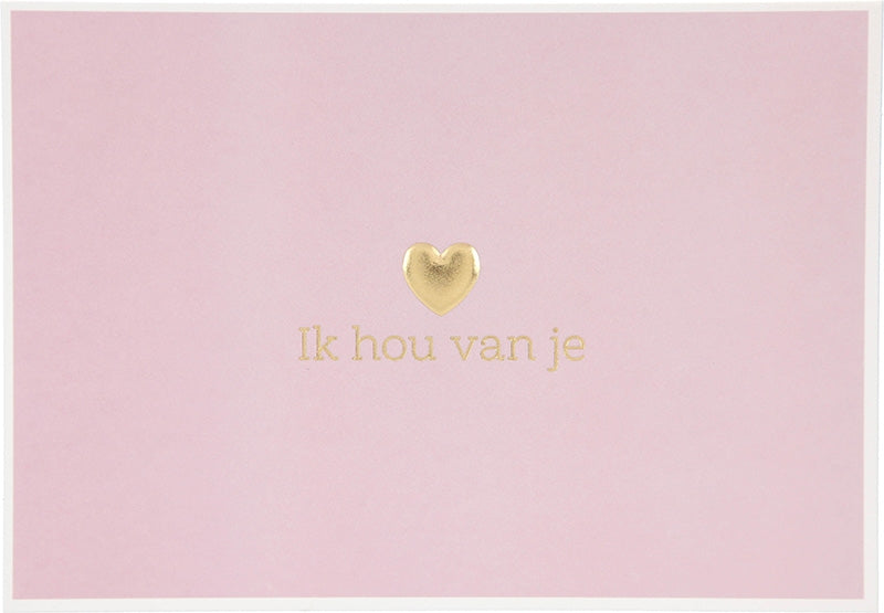 Ik hou van je Depesche